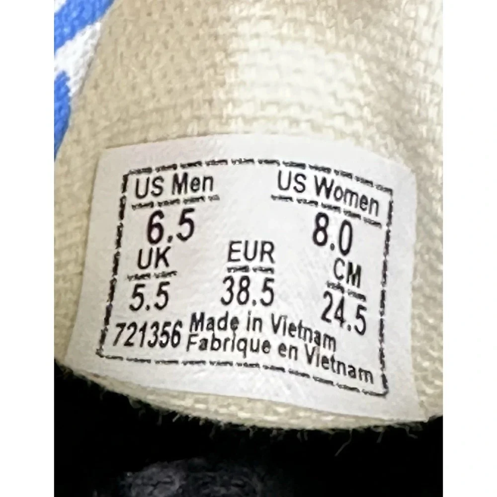 VANS Era I Heart My Vans Men's 6.5 Women's 8 Graphic Sneakers White Blue Canvas